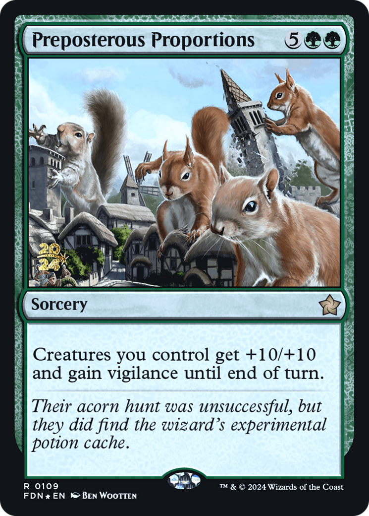 Preposterous Proportions [Foundations Prerelease Promos]