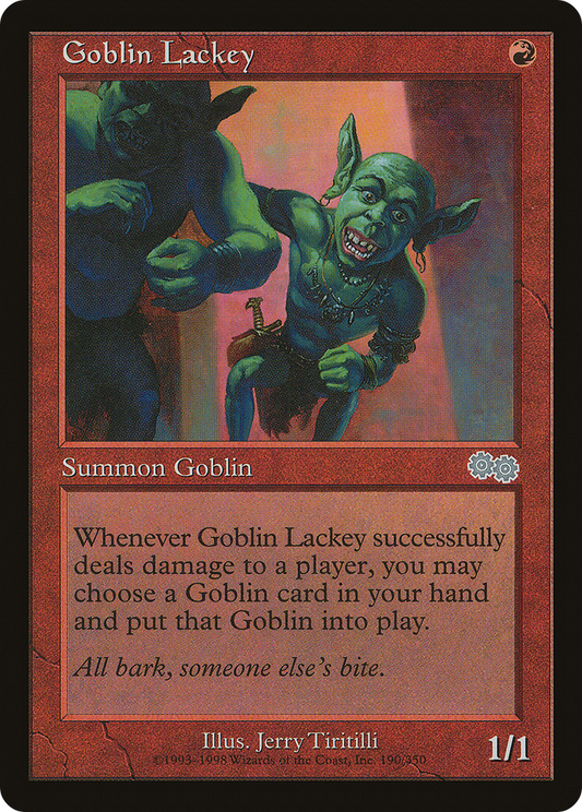 Goblin Lackey [Urza's Saga]
