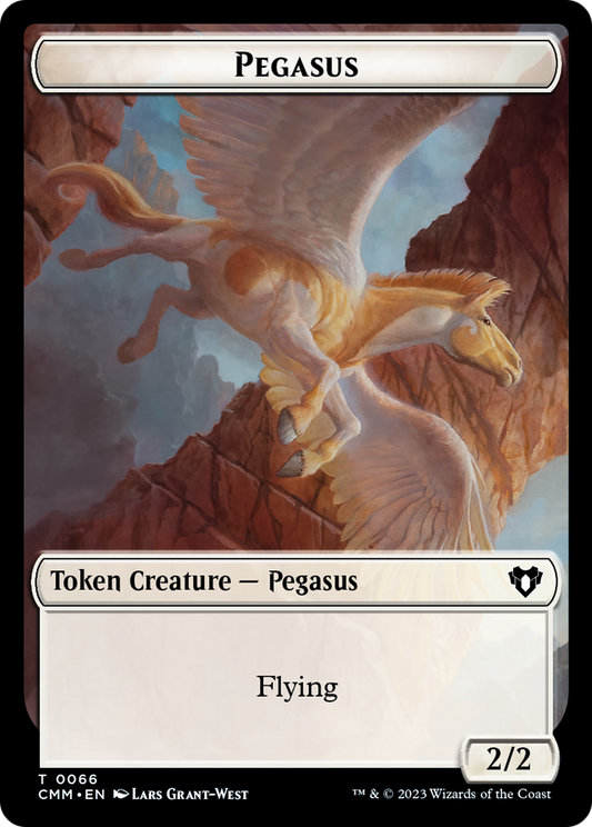 Pegasus (TCMM-066) - Commander Masters Tokens