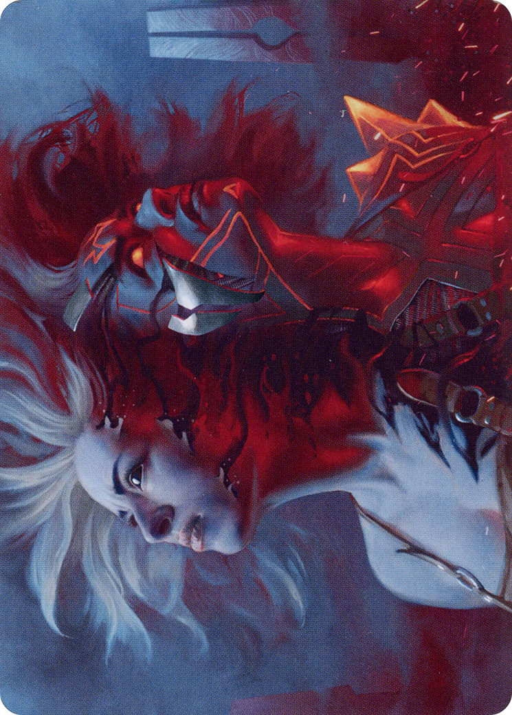 Thrill of Possibility // Thrill of Possibility (AONE-036) - Phyrexia: All Will Be One Art Series (Borderless) Foil