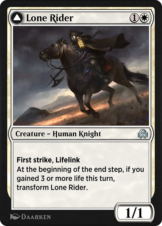 Lone Rider // It That Rides as One (SIR-036) - Shadows over Innistrad Remastered