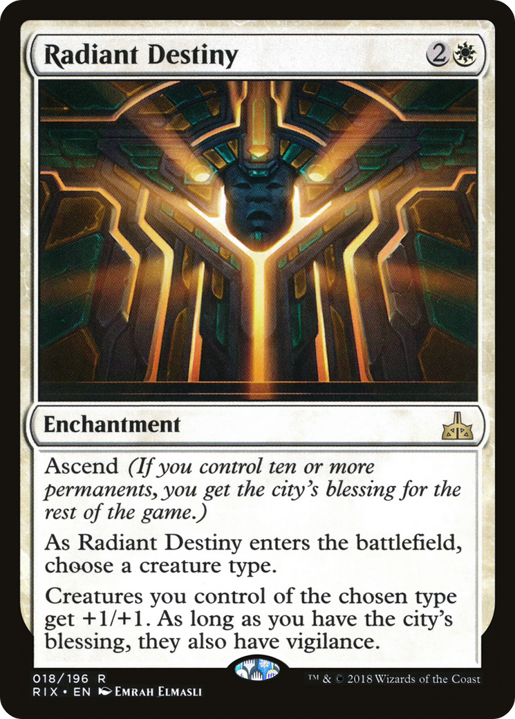 Radiant Destiny [Rivals of Ixalan]