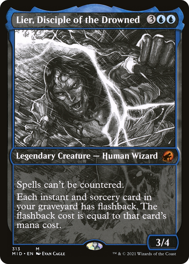 Lier, Disciple of the Drowned (Showcase Eternal Night) [Innistrad: Midnight Hunt]