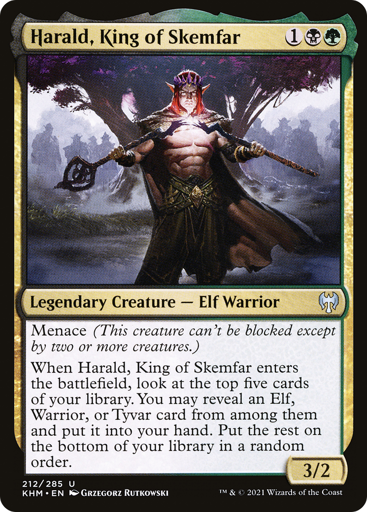 Harald, King of Skemfar [Kaldheim]