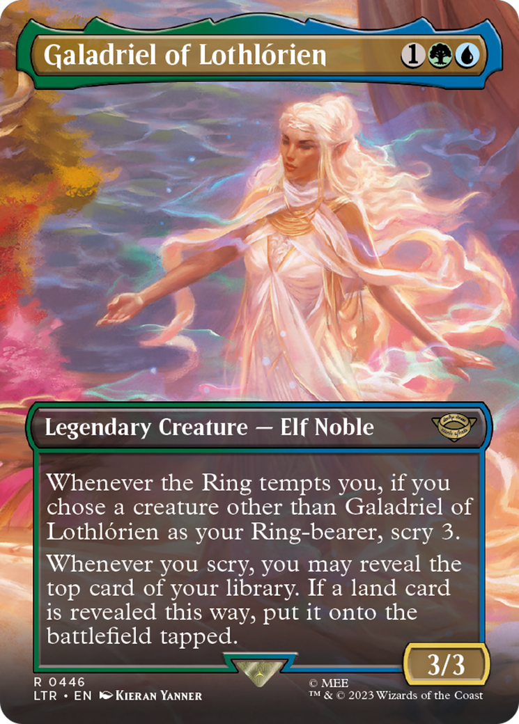 Galadriel of Lothlorien (Borderless Alternate Art) [The Lord of the Rings: Tales of Middle-Earth]