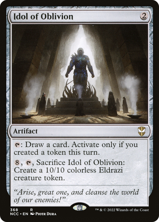 Idol of Oblivion [Streets of New Capenna Commander]