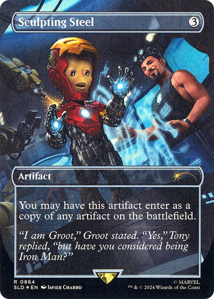 Sculpting Steel (Rainbow Foil) [Secret Lair Drop Series]