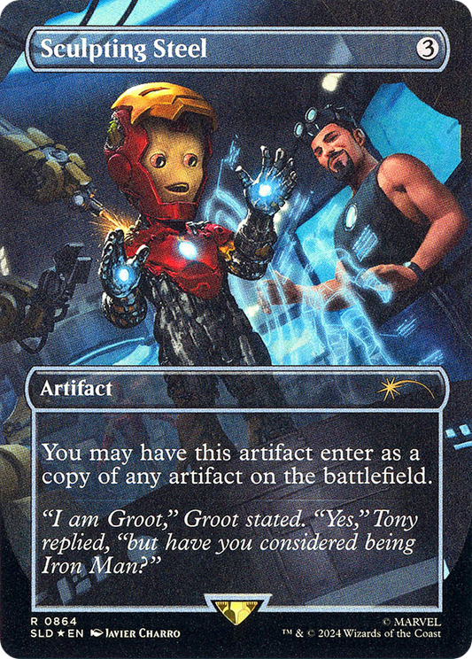 Sculpting Steel (Rainbow Foil) [Secret Lair Drop Series]