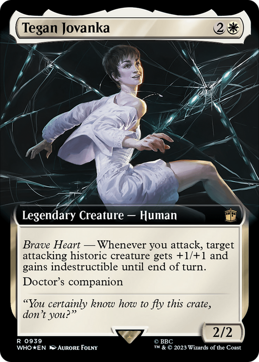 Tegan Jovanka (Extended Art) (Surge Foil) [Doctor Who]