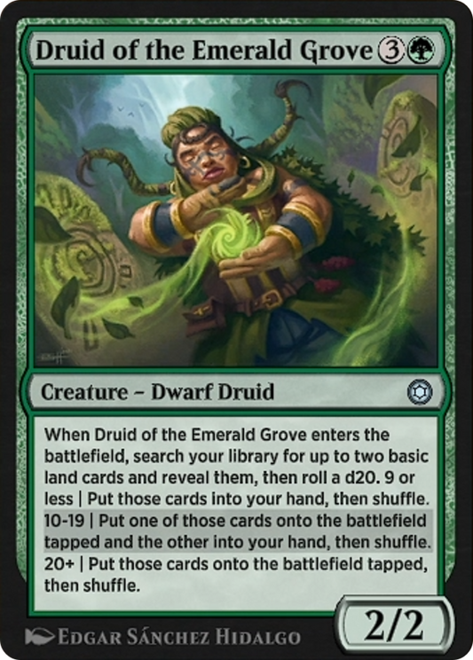Druid of the Emerald Grove (HBG-207) - Alchemy Horizons: Baldur's Gate