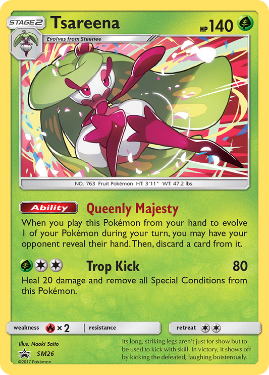 Tsareena SM26  - Holofoil SM Promos - Promo