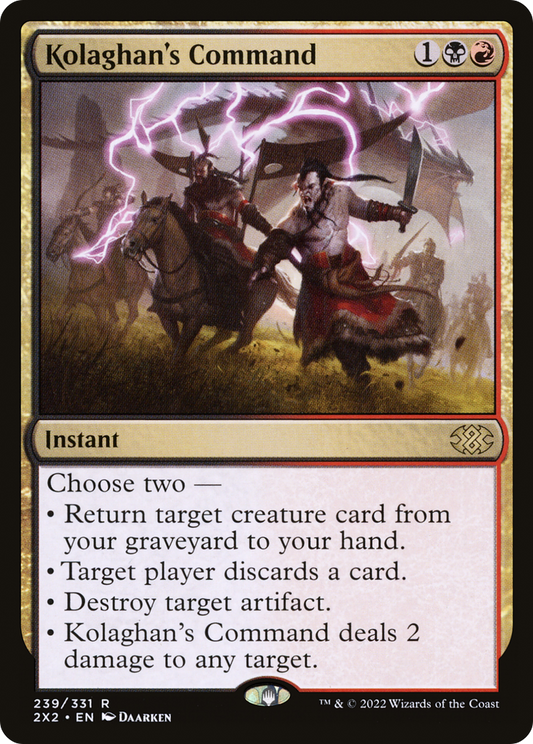Kolaghan's Command [Double Masters 2022]