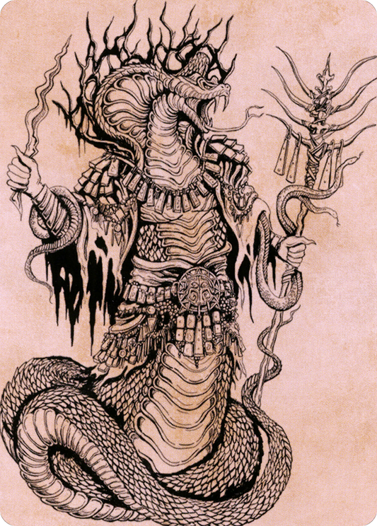 Sivriss, Nightmare Speaker // Sivriss, Nightmare Speaker (ACLB-051) - Battle for Baldur's Gate Art Series (Borderless)