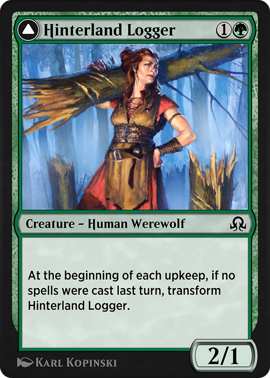 Hinterland Logger // Timber Shredder (SIR-201) - Shadows over Innistrad Remastered