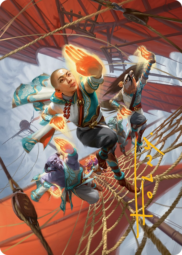 Aligned Heart Art Card (52/54) [Tarkir: Dragonstorm Art Series]