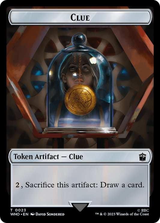 Clue (TWHO-023) - Doctor Who Tokens Foil