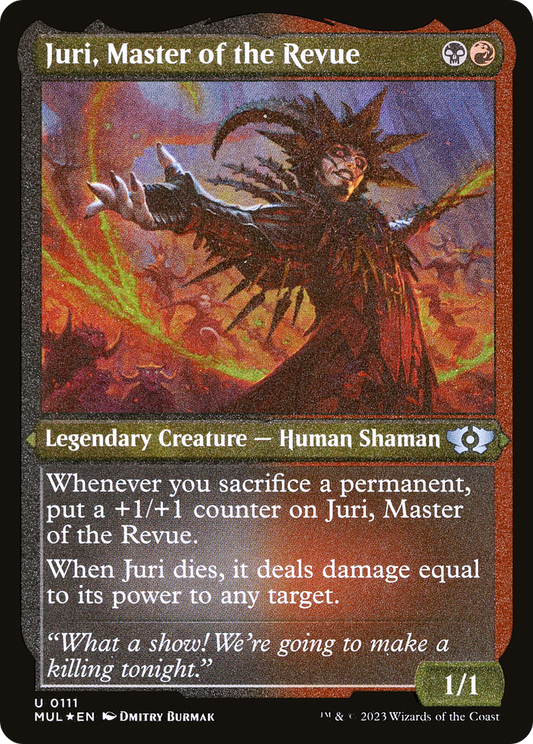 Juri, Master of the Revue (Foil Etched) [Multiverse Legends]