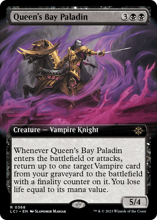Queen's Bay Paladin (Extended Art) [The Lost Caverns of Ixalan]