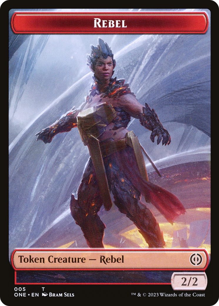 Rebel (TONE-005) - Phyrexia: All Will Be One Tokens