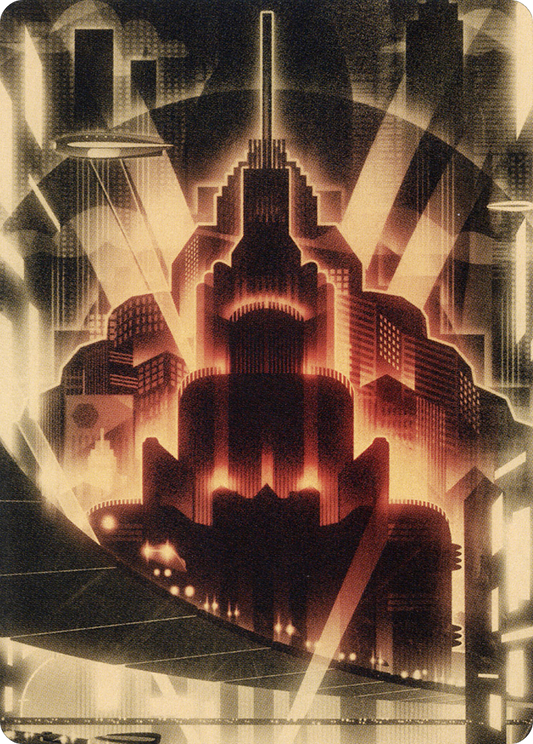 Plains // Plains (ASNC-079) - New Capenna Art Series (Borderless)