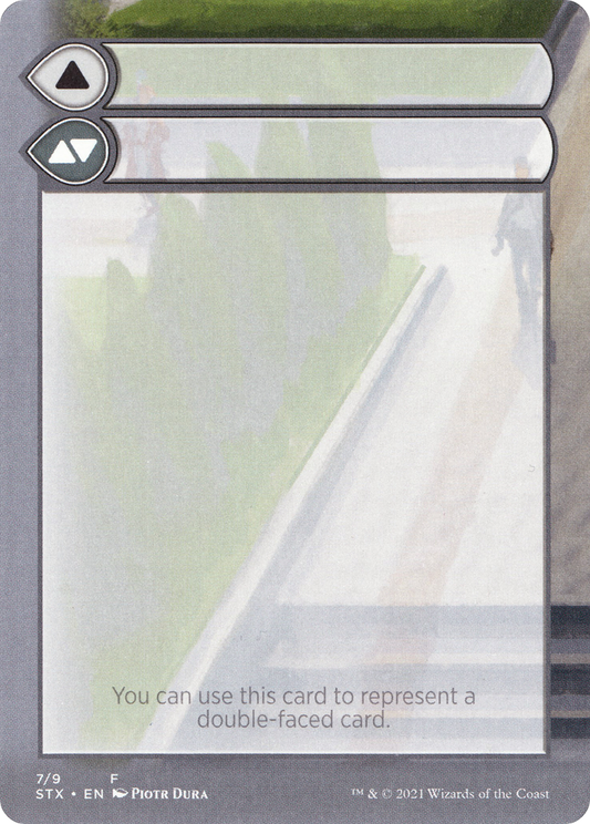 Double-Faced Substitute Card (SSTX-007) - Strixhaven: School of Mages Substitute Cards (Borderless)