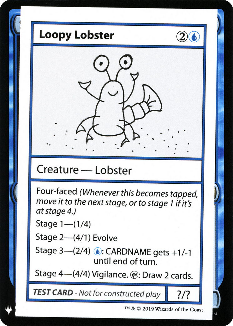 Loopy Lobster [Mystery Booster Playtest Cards]