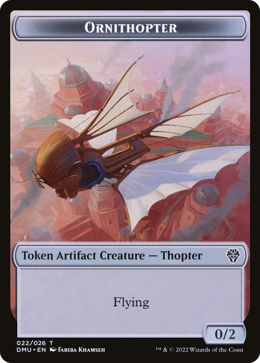 Ornithopter (DMU-022) - Dominaria United Tokens Foil