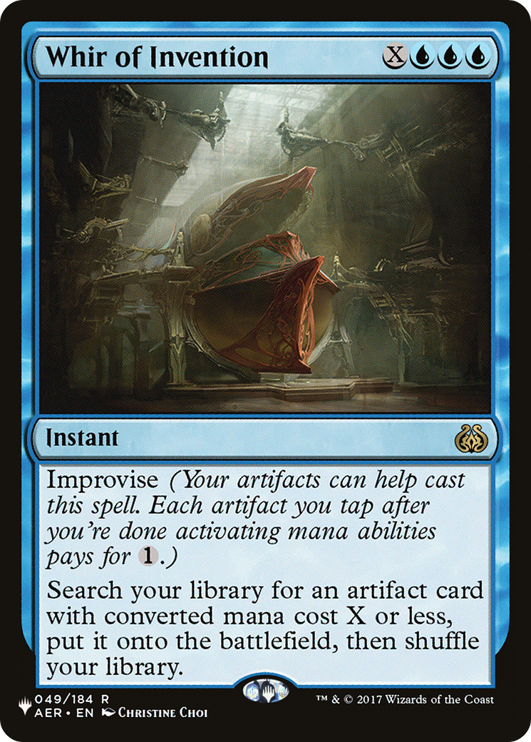 Whir of Invention (PLST-AER-49) - The List
