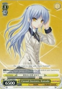 Casual Gesture, Kanade (AB/W31-E026 U) [Angel Beats! Re:Edit]