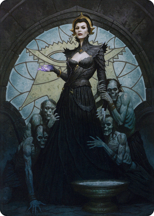 Liliana of the Veil // Liliana of the Veil (ADMU-024) - Dominaria United Art Series (Borderless)