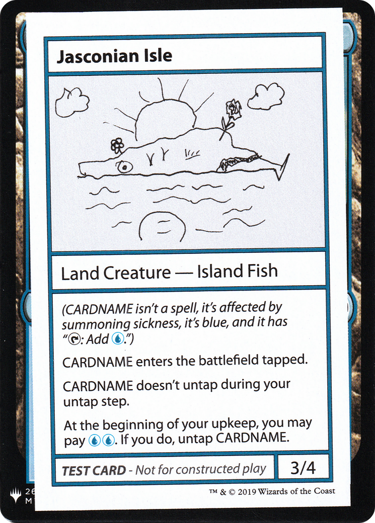 Jasconian Isle [Mystery Booster Playtest Cards]