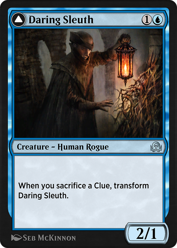 Daring Sleuth // Bearer of Overwhelming Truths (SIR-059) - Shadows over Innistrad Remastered