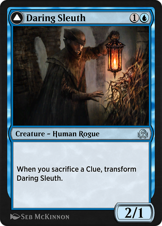 Daring Sleuth // Bearer of Overwhelming Truths (SIR-059) - Shadows over Innistrad Remastered