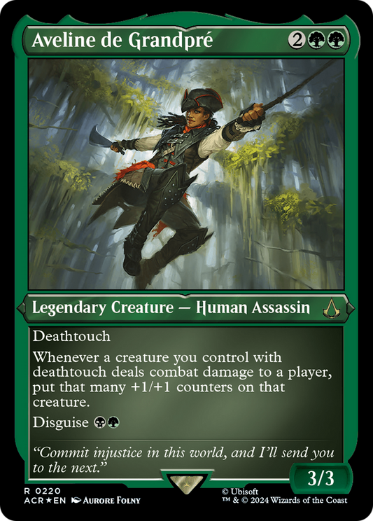 Aveline de Grandpre (Foil Etched) [Assassin's Creed]