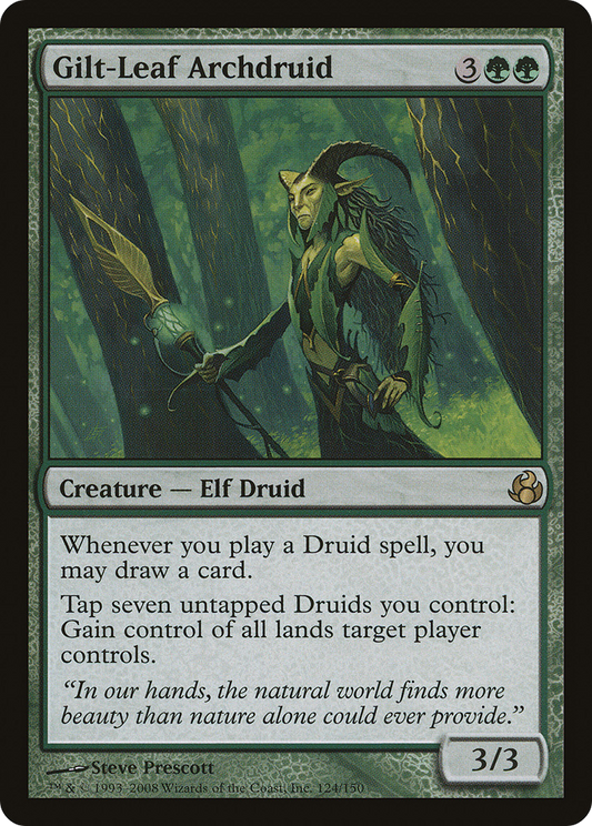 Gilt-Leaf Archdruid [Morningtide]