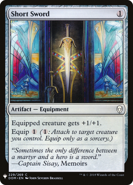 Short Sword [Mystery Booster]
