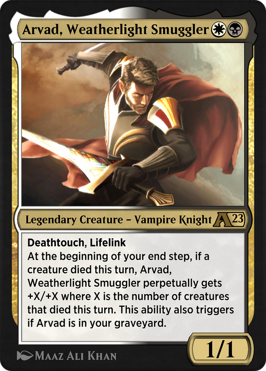 Arvad, Weatherlight Smuggler (YDMU-020) - Alchemy: Dominaria