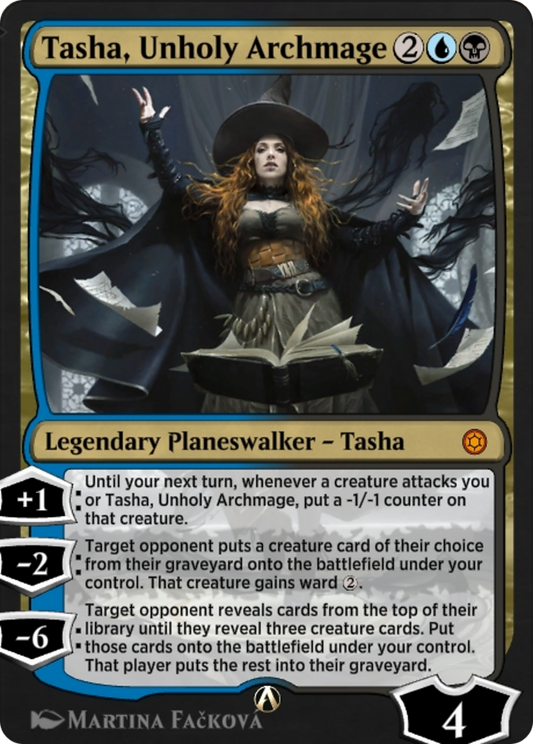 Tasha, Unholy Archmage (HBG-075) - Alchemy Horizons: Baldur's Gate