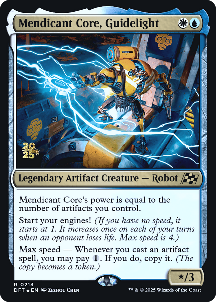 Mendicant Core, Guidelight [Aetherdrift Prerelease Promos]
