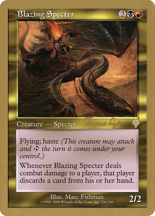 Blazing Specter (Tom van de Logt) [World Championship Decks 2001]