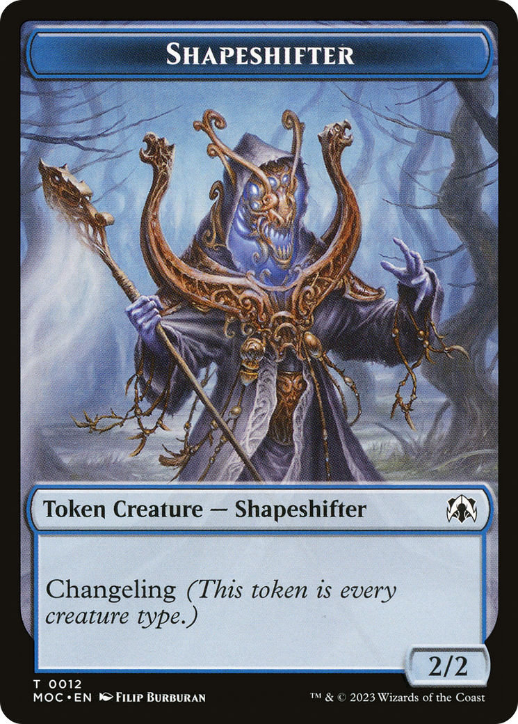 Shapeshifter (TMOC-012) - March of the Machine Commander Tokens