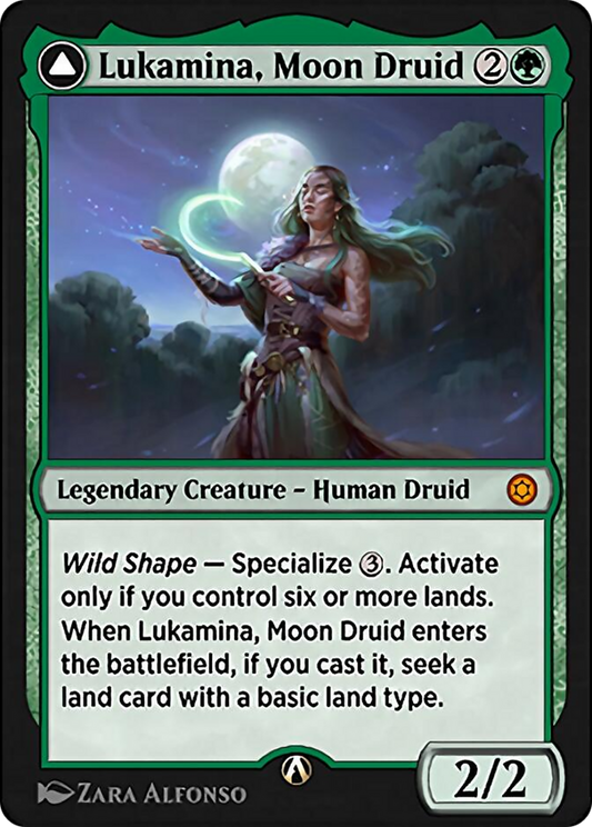 Lukamina, Moon Druid (HBG-017) - Alchemy Horizons: Baldur's Gate