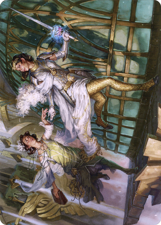 Daring Escape // Daring Escape (ASNC-018) - New Capenna Art Series (Borderless) Foil
