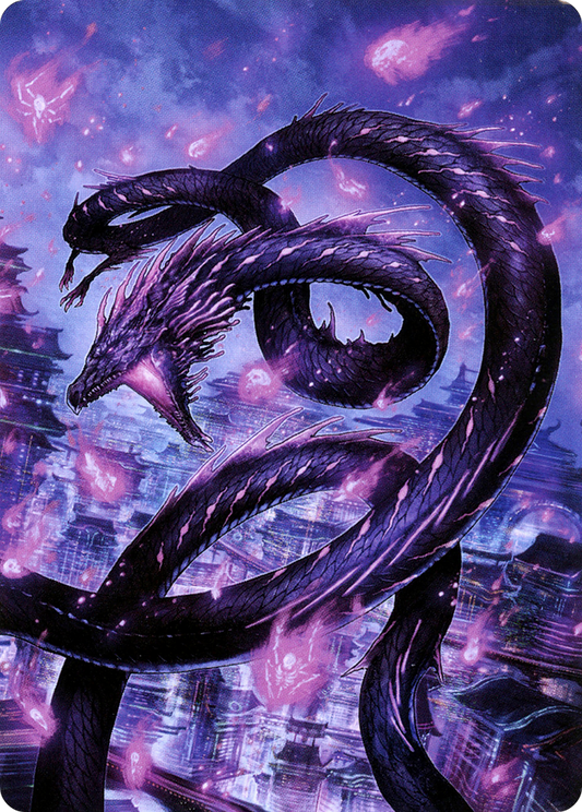 Junji, the Midnight Sky // Junji, the Midnight Sky (ANEO-058) - Neon Dynasty Art Series (Borderless) Foil