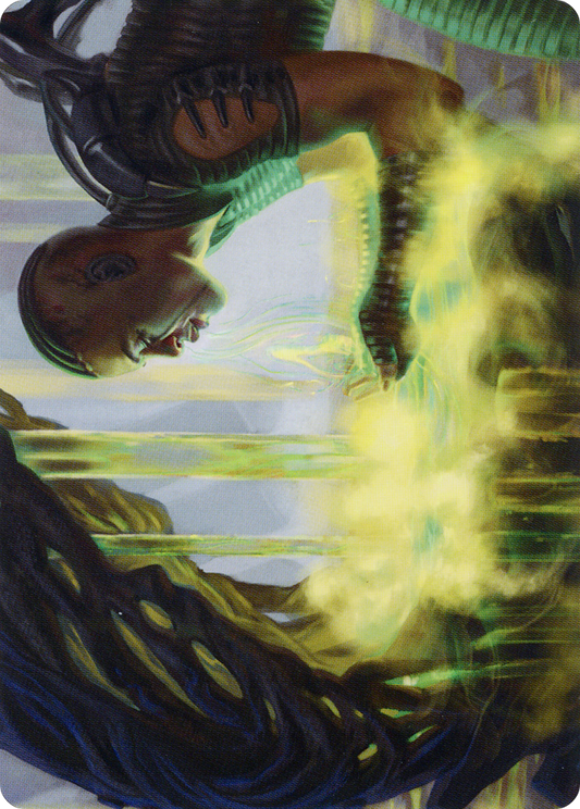Necrogen Communion // Necrogen Communion (AONE-021) - Phyrexia: All Will Be One Art Series (Borderless) Foil