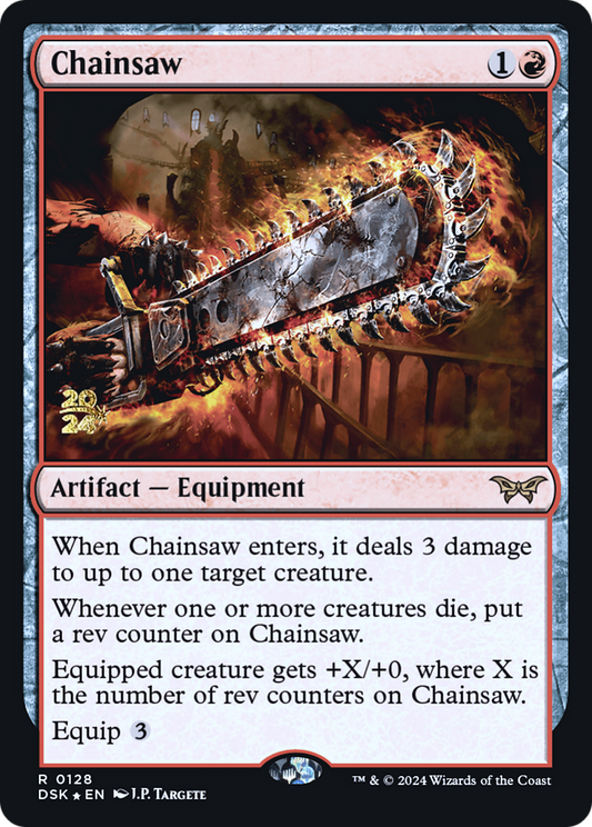 Chainsaw [Duskmourn: House of Horror Prerelease Promos]