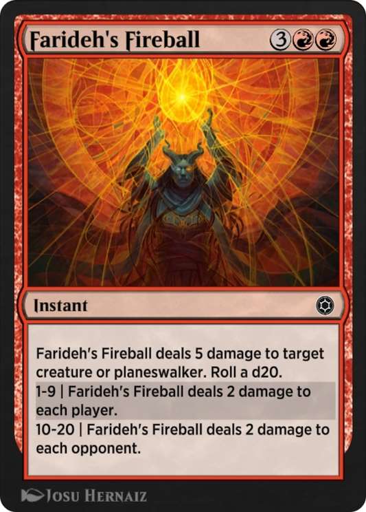 Farideh's Fireball (HBG-181) - Alchemy Horizons: Baldur's Gate