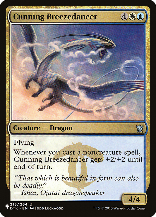 Cunning Breezedancer (PLST-DTK-215) - The List
