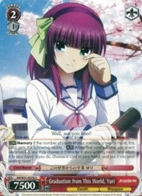 Graduation from This World, Yuri (AB/W31-E078 U) [Angel Beats! Re:Edit]