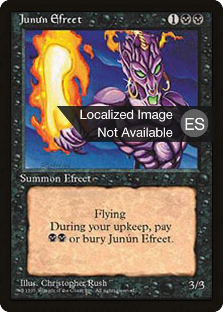 Junun Efreet [Fourth Edition (Foreign Black Border)]